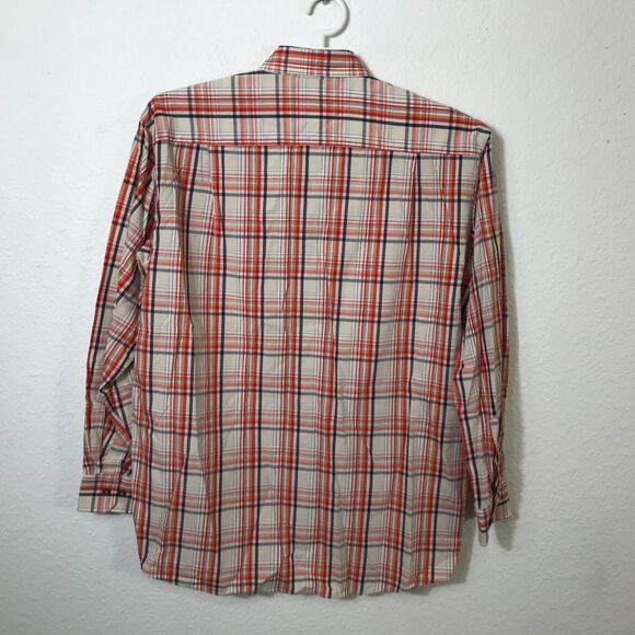 Dornbusch Shirt Men's Size L Plaid Long Sleeve Cotton Button Up Multicolor - Picture 9 of 9